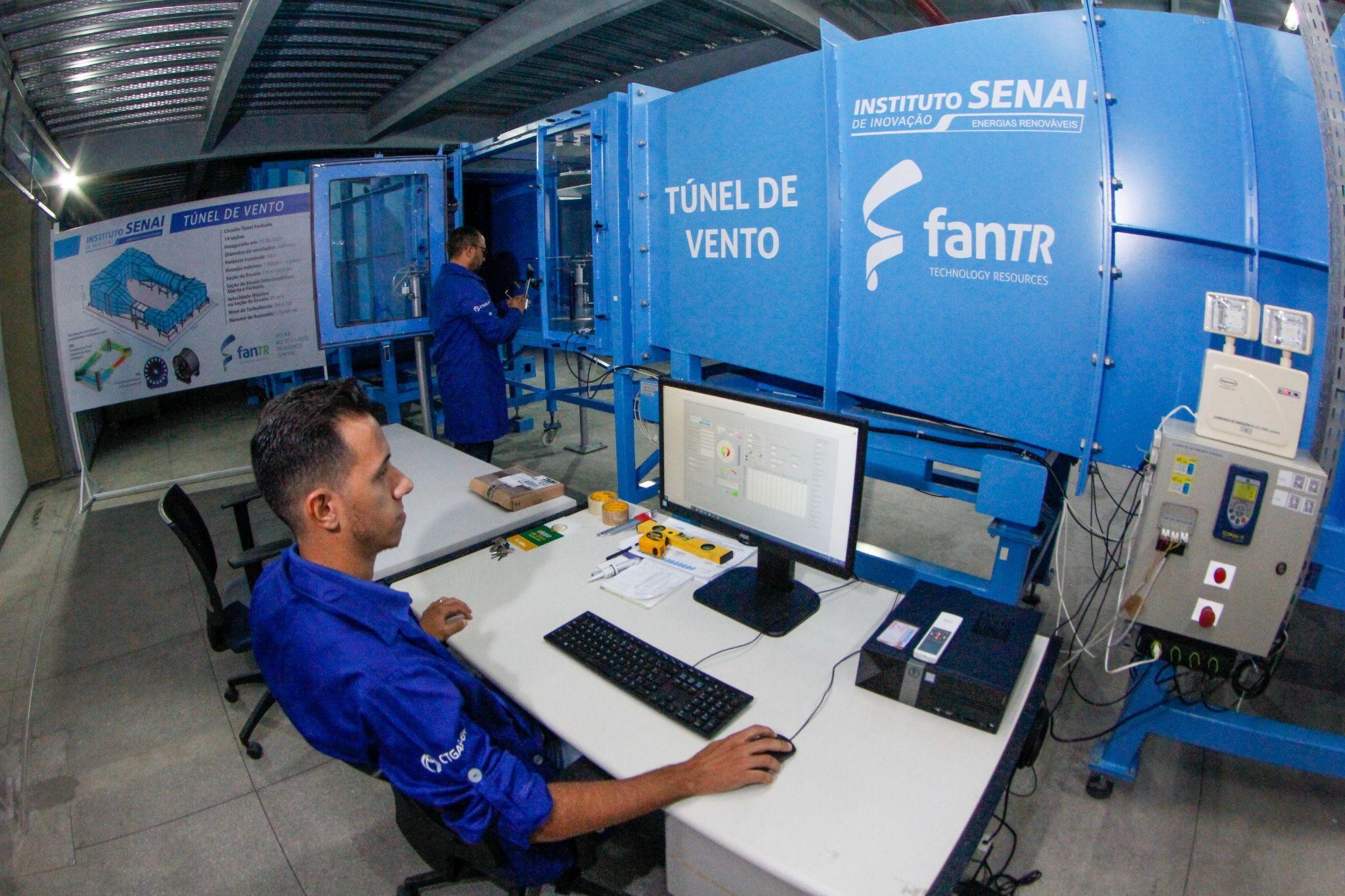 Túnel de Vento do Instituto SENAI de Inovação em Energias Renováveis