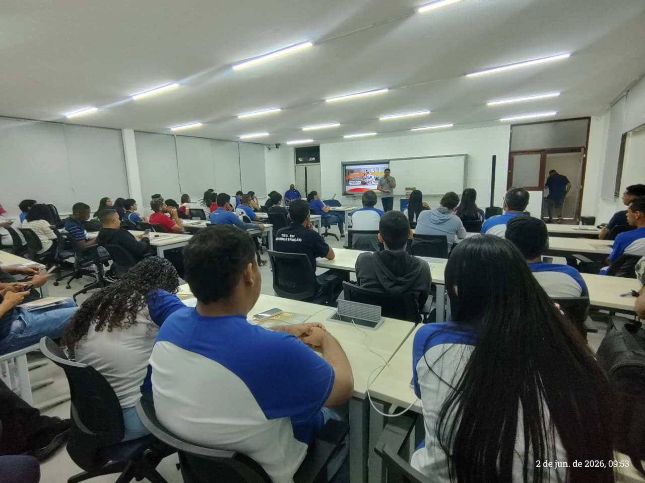 SENAI-RN faz capacitação em tintas para alunos da área da construção civil, em Natal